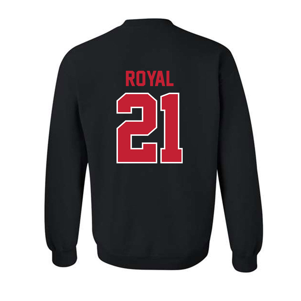Ohio State - NCAA Men's Basketball : Devin Royal - Sports Shersey Crewneck Sweatshirt-1