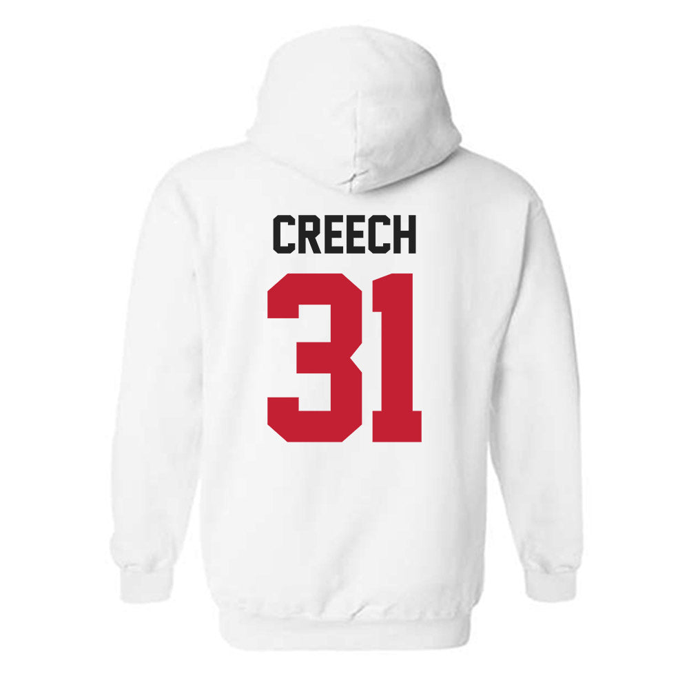 Ohio State - NCAA Men's Soccer : Tanner Creech - Sports Shersey Hooded Sweatshirt-1