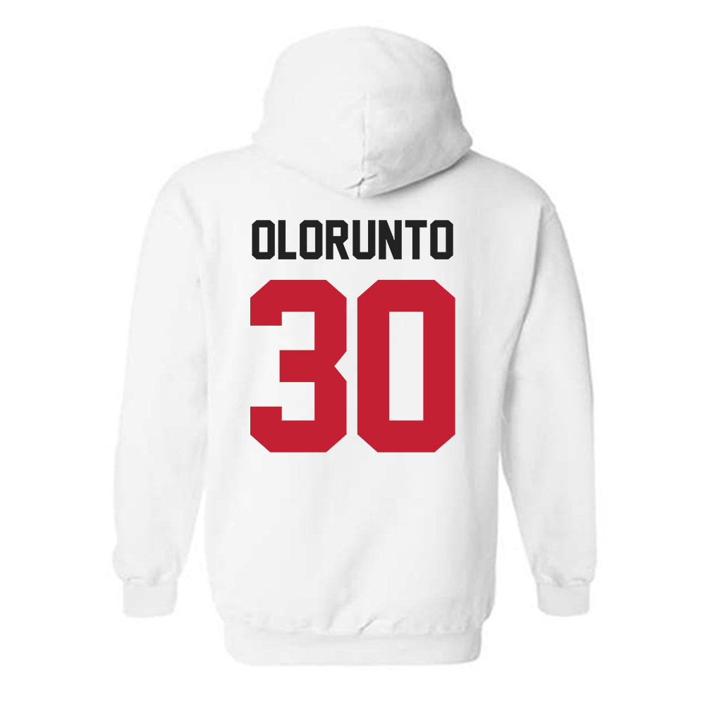 Ohio State - NCAA Men's Soccer : Justis Olorunto - Sports Shersey Hooded Sweatshirt-1