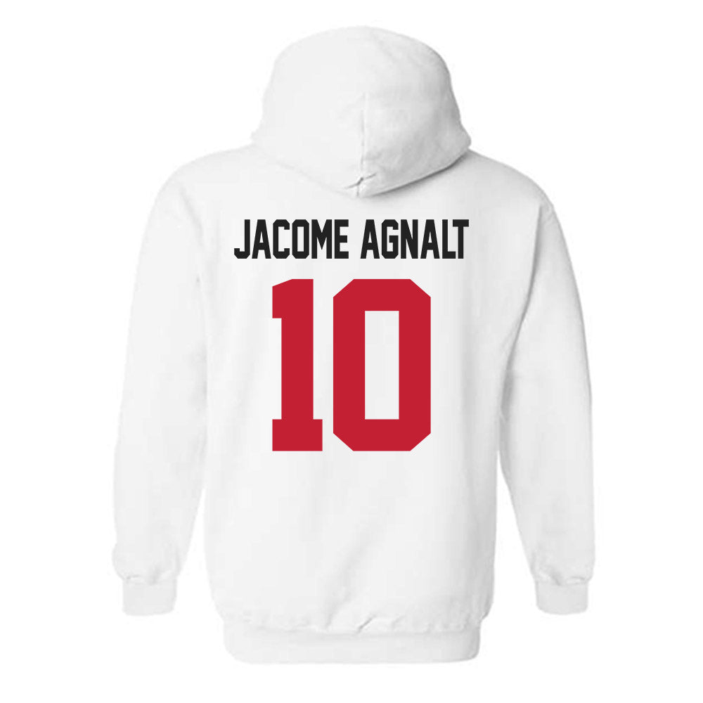 Ohio State - NCAA Women's Soccer : Arella Jacome Agnalt - Sports Shersey Hooded Sweatshirt