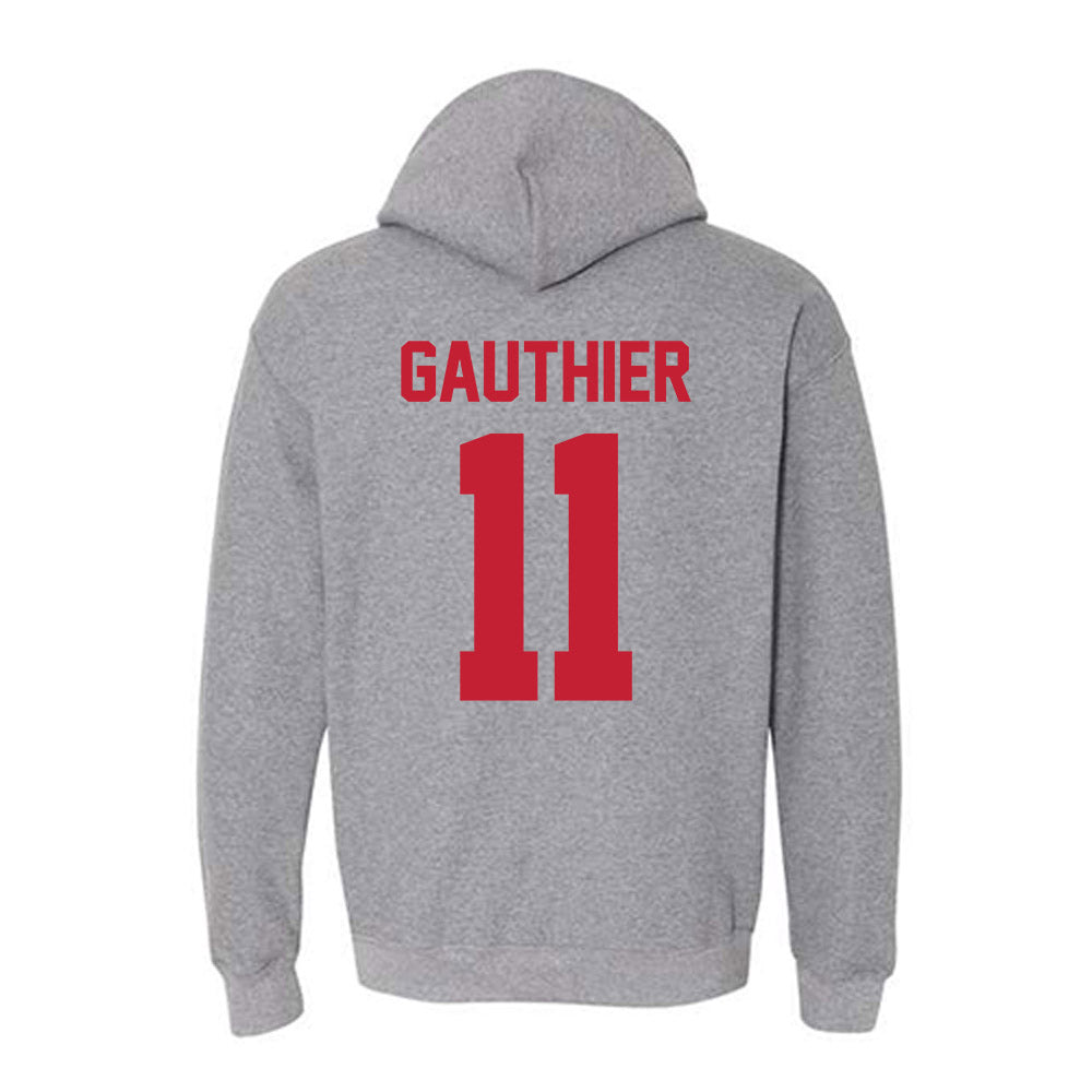 Ohio State - NCAA Women's Volleyball : Navea Gauthier - Hooded Sweatshirt-1