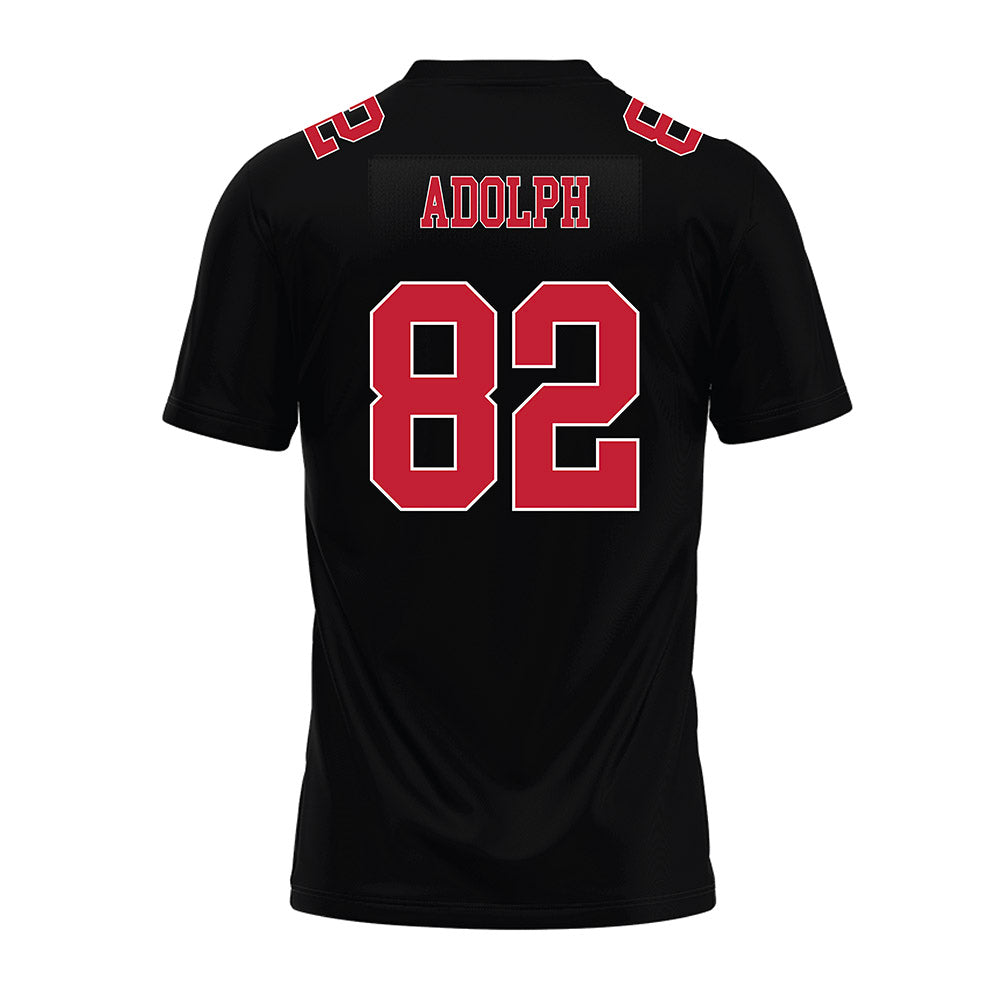 Ohio State - NCAA Football : David Adolph - Black Premium Football Jersey
