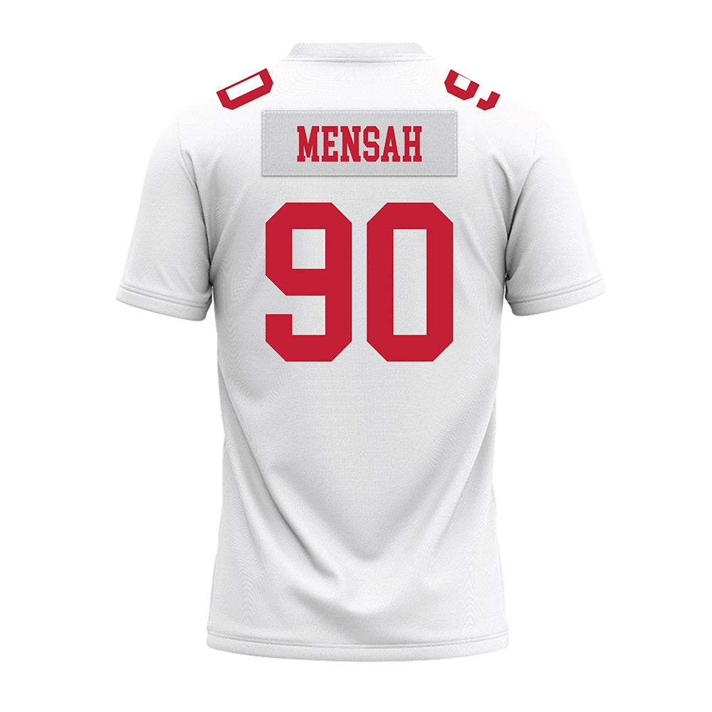 Ohio State - NCAA Football : Eric Mensah - White Premium Football Jersey
