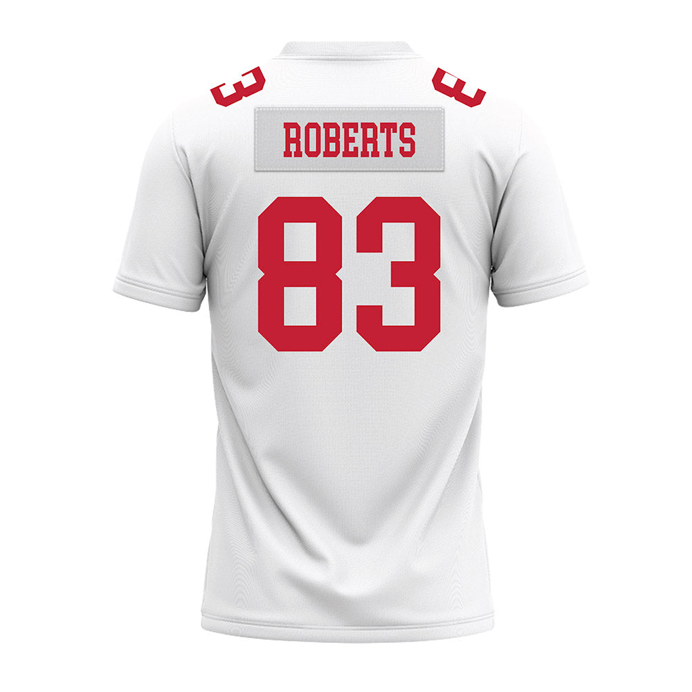 Ohio State - NCAA Football : Nate Roberts - White Premium Football Jersey-1