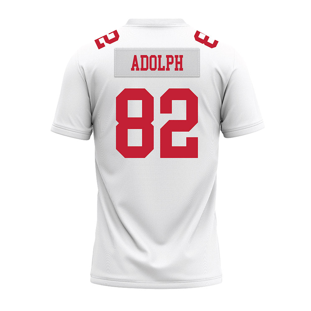 Ohio State - NCAA Football : David Adolph - White Premium Football Jersey