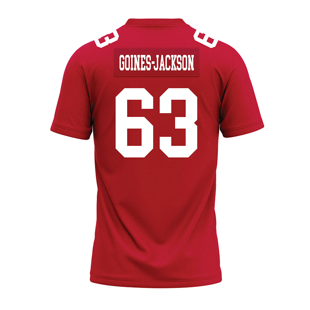 Ohio State - NCAA Football : Julian Goines-Jackson - Premium Football Jersey-1