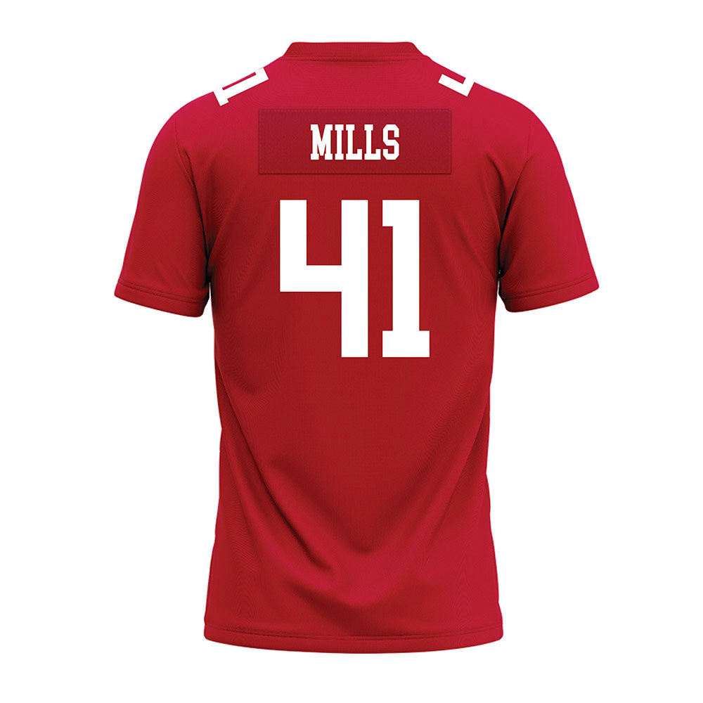 Ohio State - NCAA Football : Grant Mills - Premium Football Jersey-1