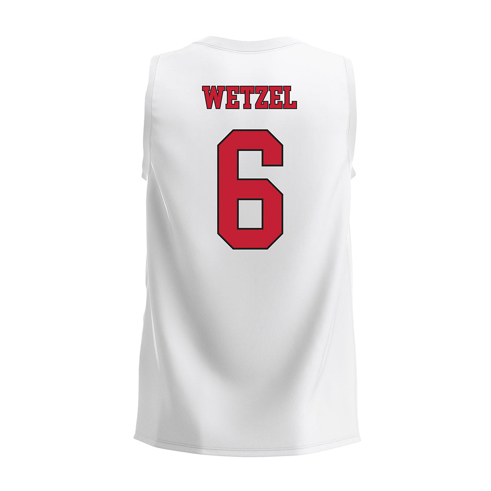 Ohio State - NCAA Men's Volleyball : Shane Wetzel - White Volleyball Jersey
