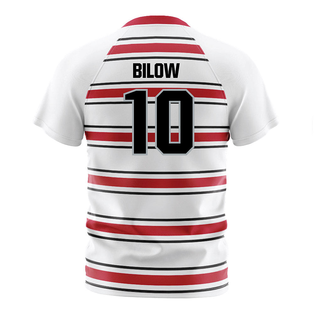 Ohio State - NCAA Men's Soccer : Ashton Bilow - Pin Stripe Soccer Jersey-1