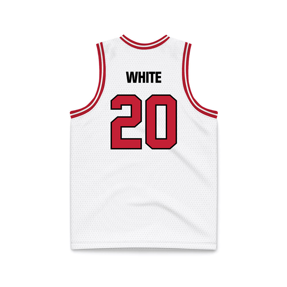Ohio State - NCAA Men's Basketball : Colin White - Basketball Jersey