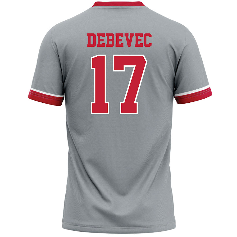 Ohio State - NCAA Women's Lacrosse : Chelsea Debevec - Grey Lacrosse Jersey