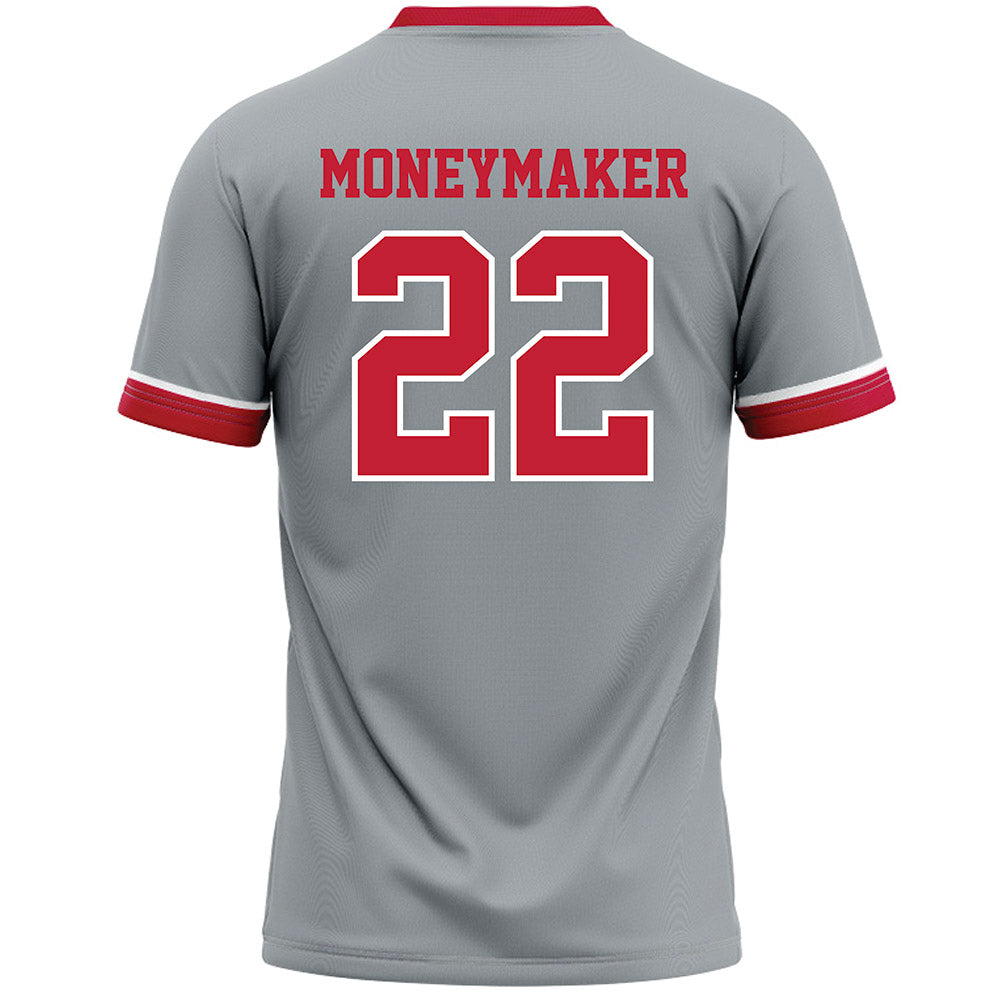 Ohio State - NCAA Women's Lacrosse : Lindsey Moneymaker - Grey Lacrosse Jersey -1