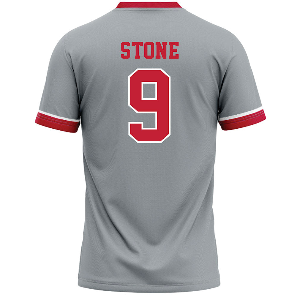Ohio State - NCAA Women's Lacrosse : Kampbell Stone - Grey Lacrosse Jersey