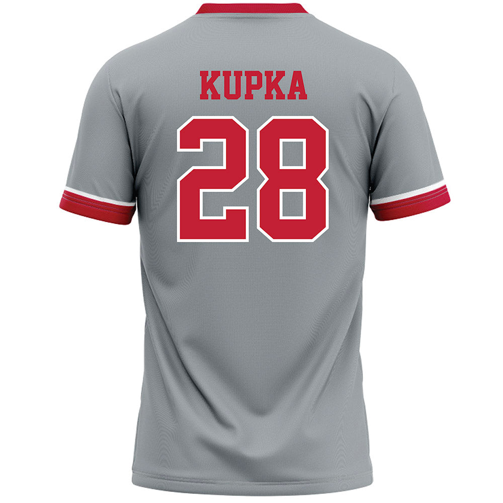 Ohio State - NCAA Women's Lacrosse : Lexie Kupka - Grey Lacrosse Jersey