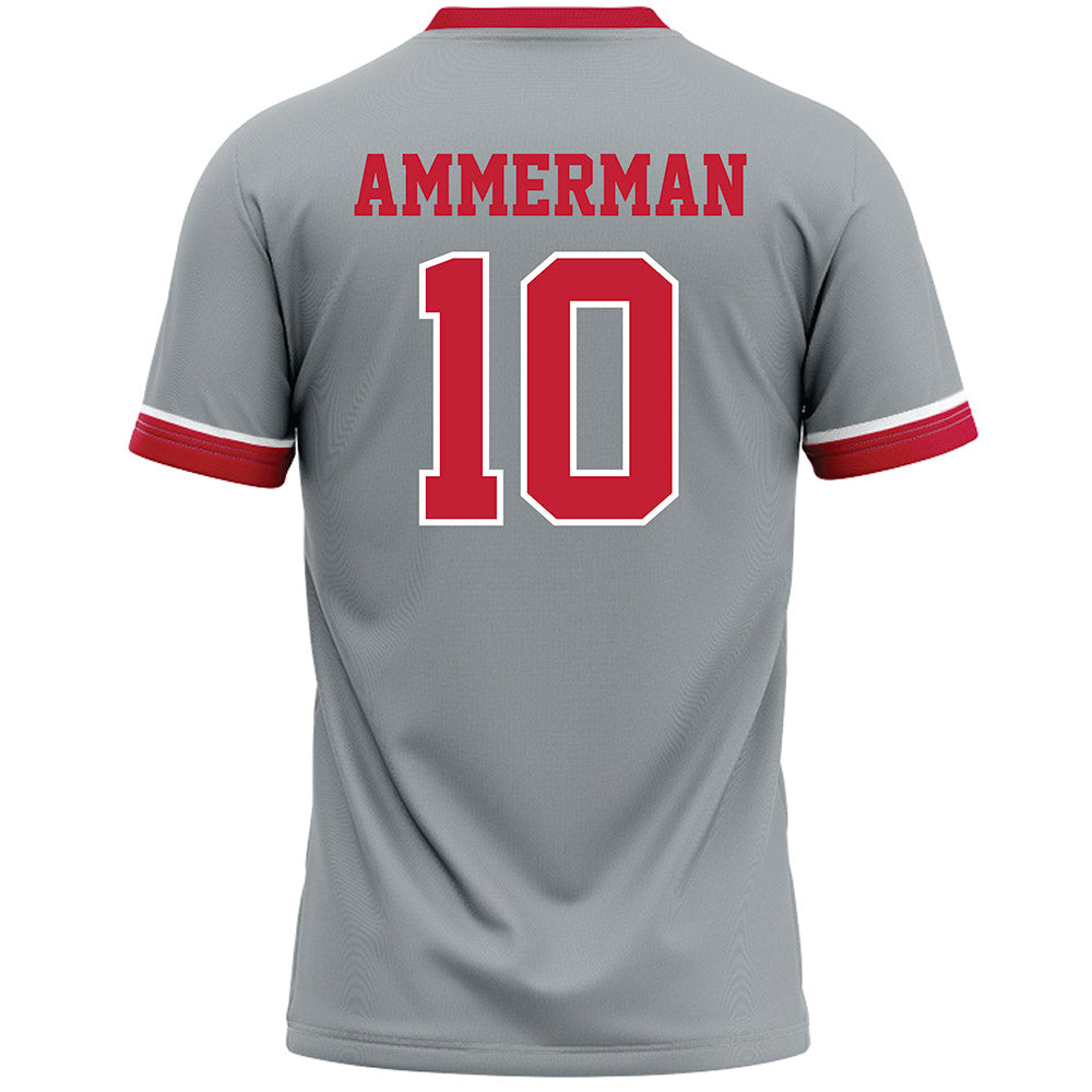 Ohio State - NCAA Women's Lacrosse : Brynn Ammerman - Grey Lacrosse Jersey