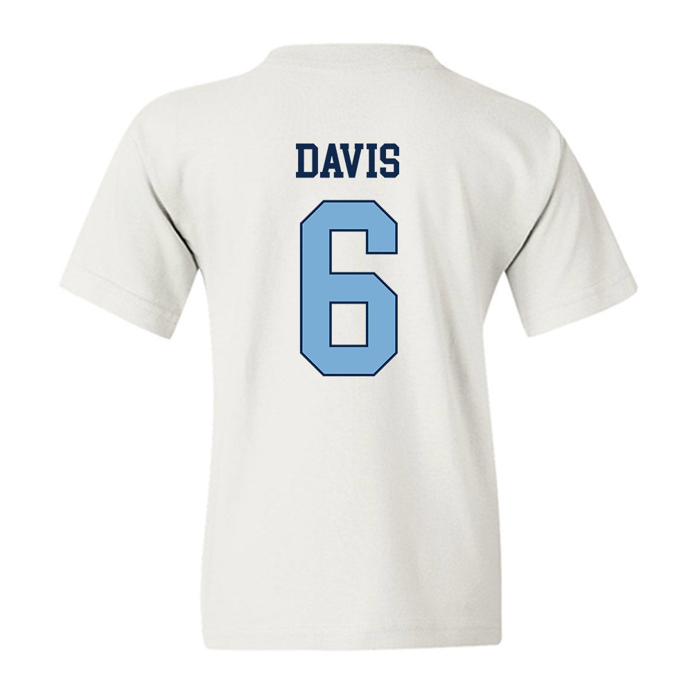 UNC - NCAA Men's Basketball : Elijah Davis - Classic Shersey Youth T-Shirt-1