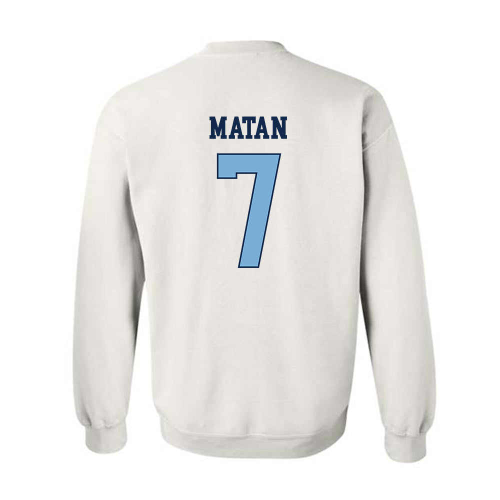 UNC - NCAA Men's Lacrosse : James Matan - Classic Shersey Crewneck Sweatshirt