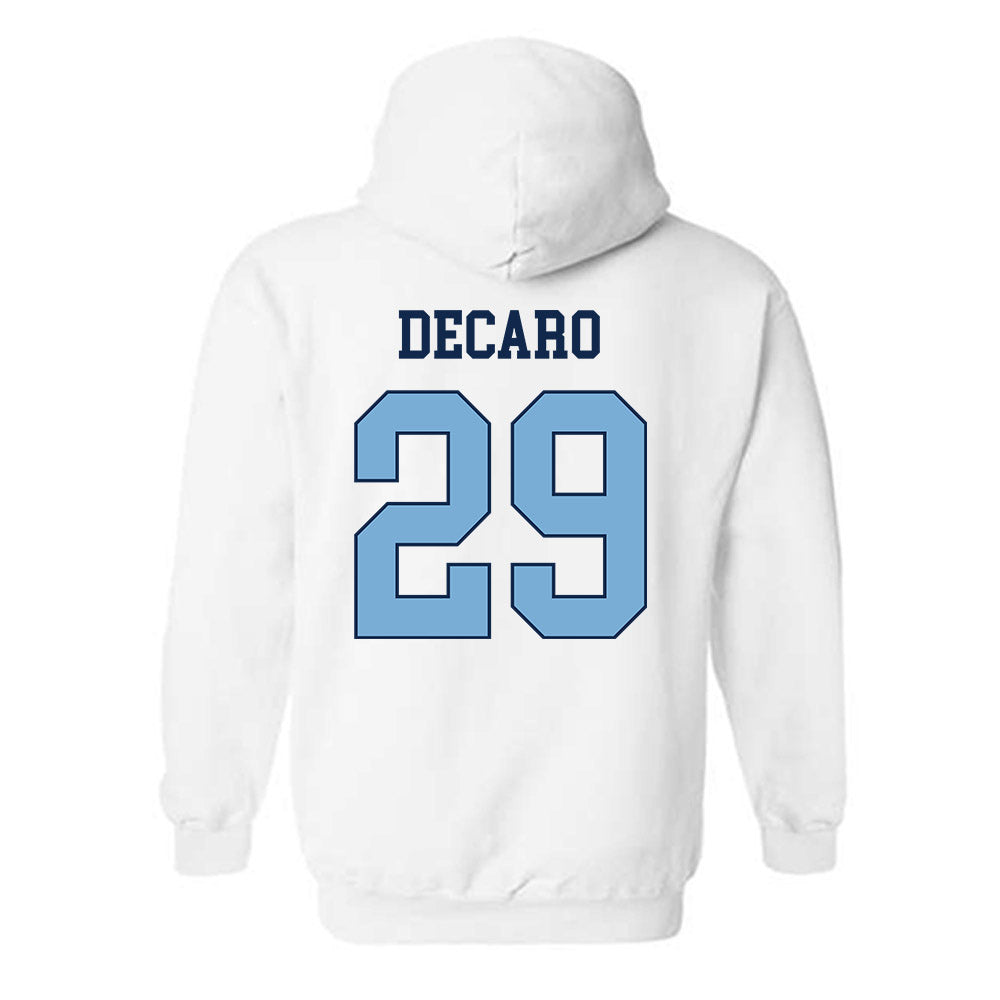 UNC - NCAA Baseball : Jason DeCaro - Classic Shersey Hooded Sweatshirt