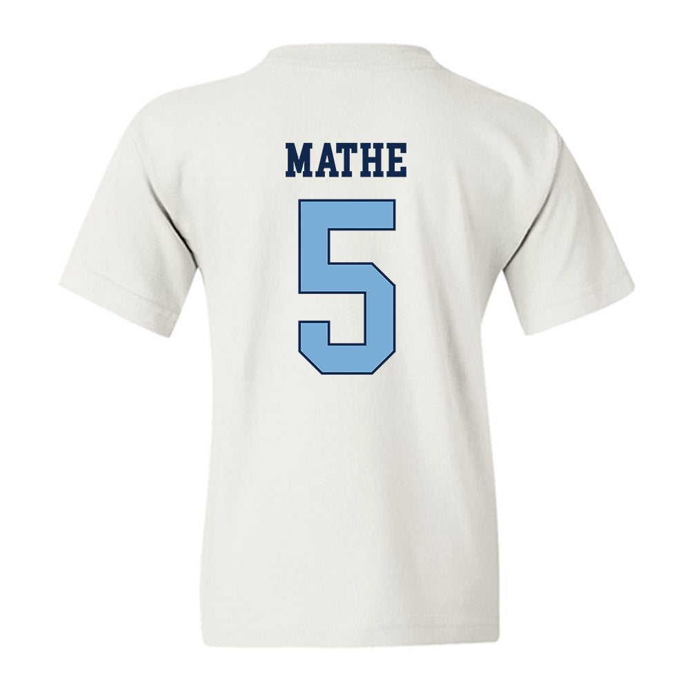 UNC - NCAA Men's Soccer : Immanuel Mathe - Classic Shersey Youth T-Shirt-1