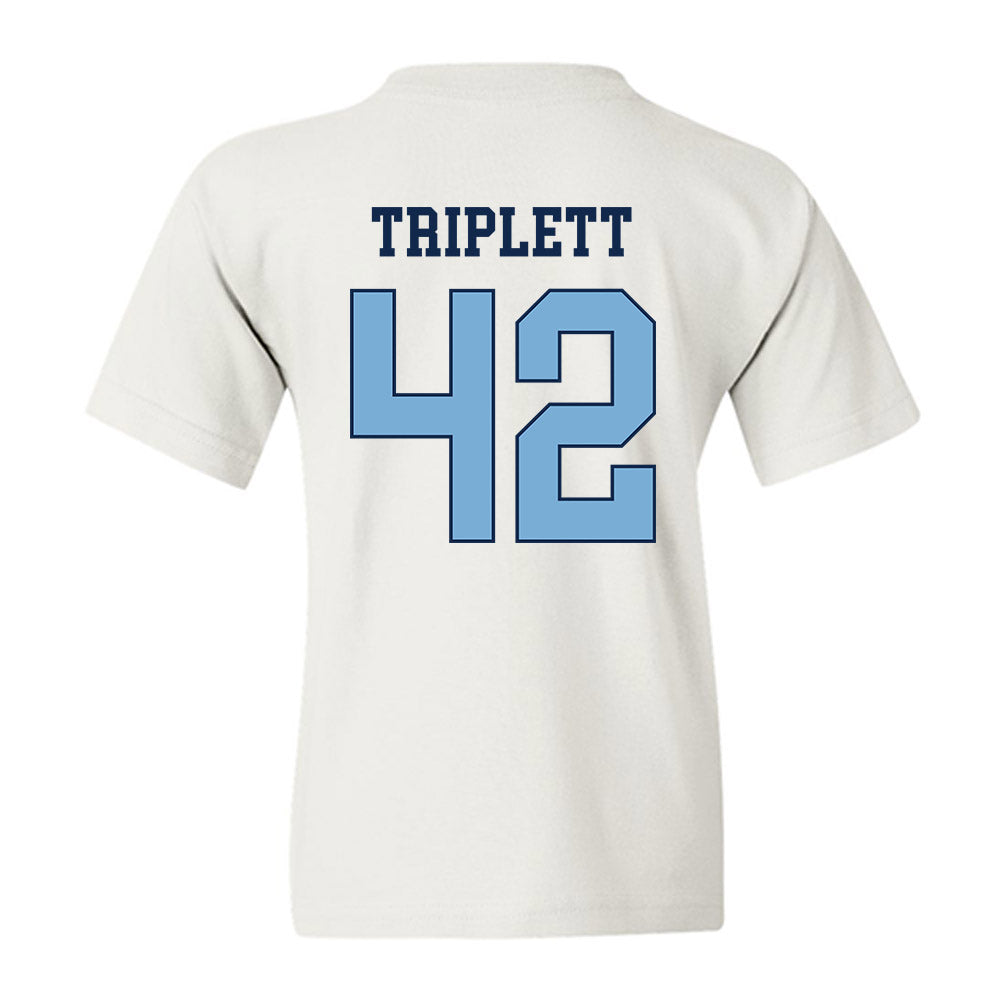 UNC - NCAA Football : Spencer Triplett - Classic Shersey Youth T-Shirt-1