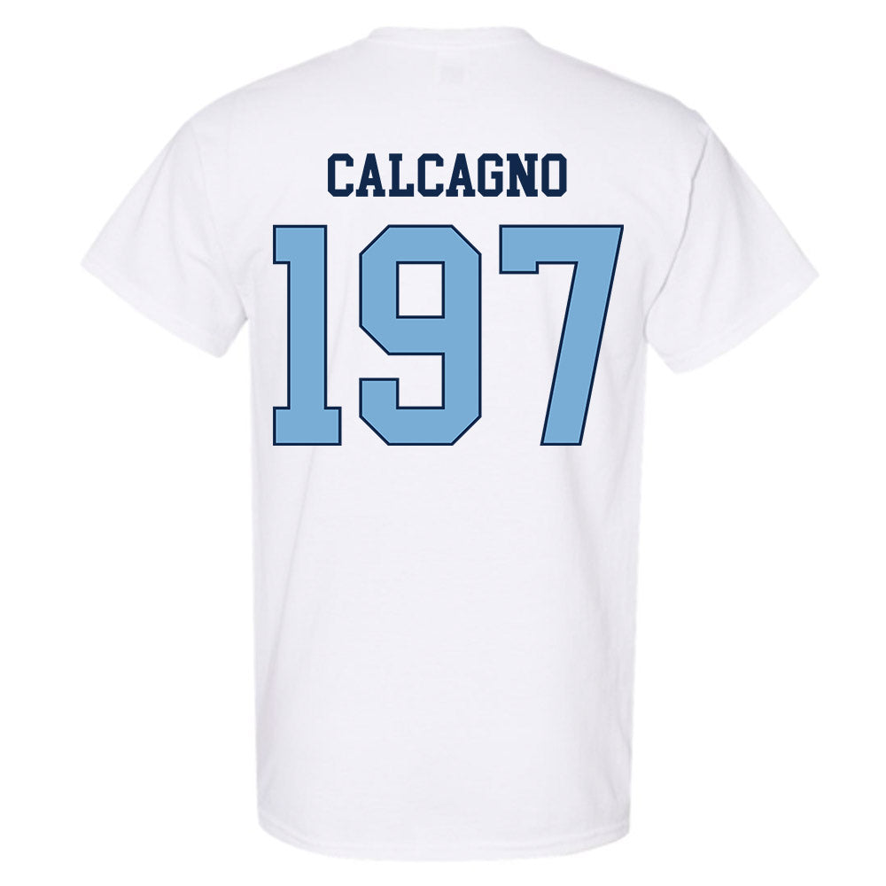 UNC - NCAA Wrestling : Mikey Calcagno - Classic Shersey T-Shirt-1