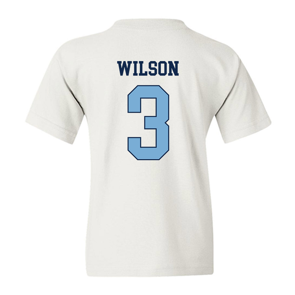 UNC - NCAA Men's Lacrosse : Brevin Wilson - Classic Shersey Youth T-Shirt-1