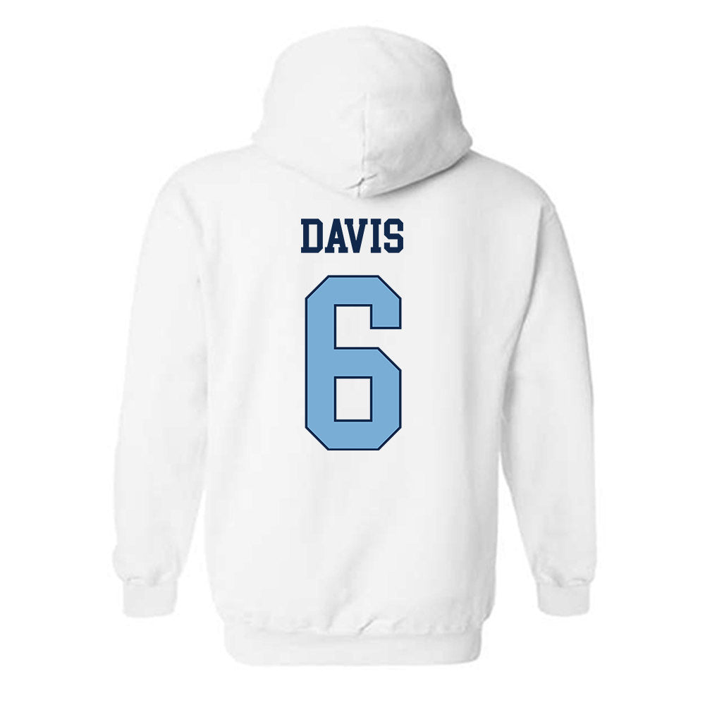 UNC - NCAA Men's Basketball : Elijah Davis - Classic Shersey Hooded Sweatshirt-1