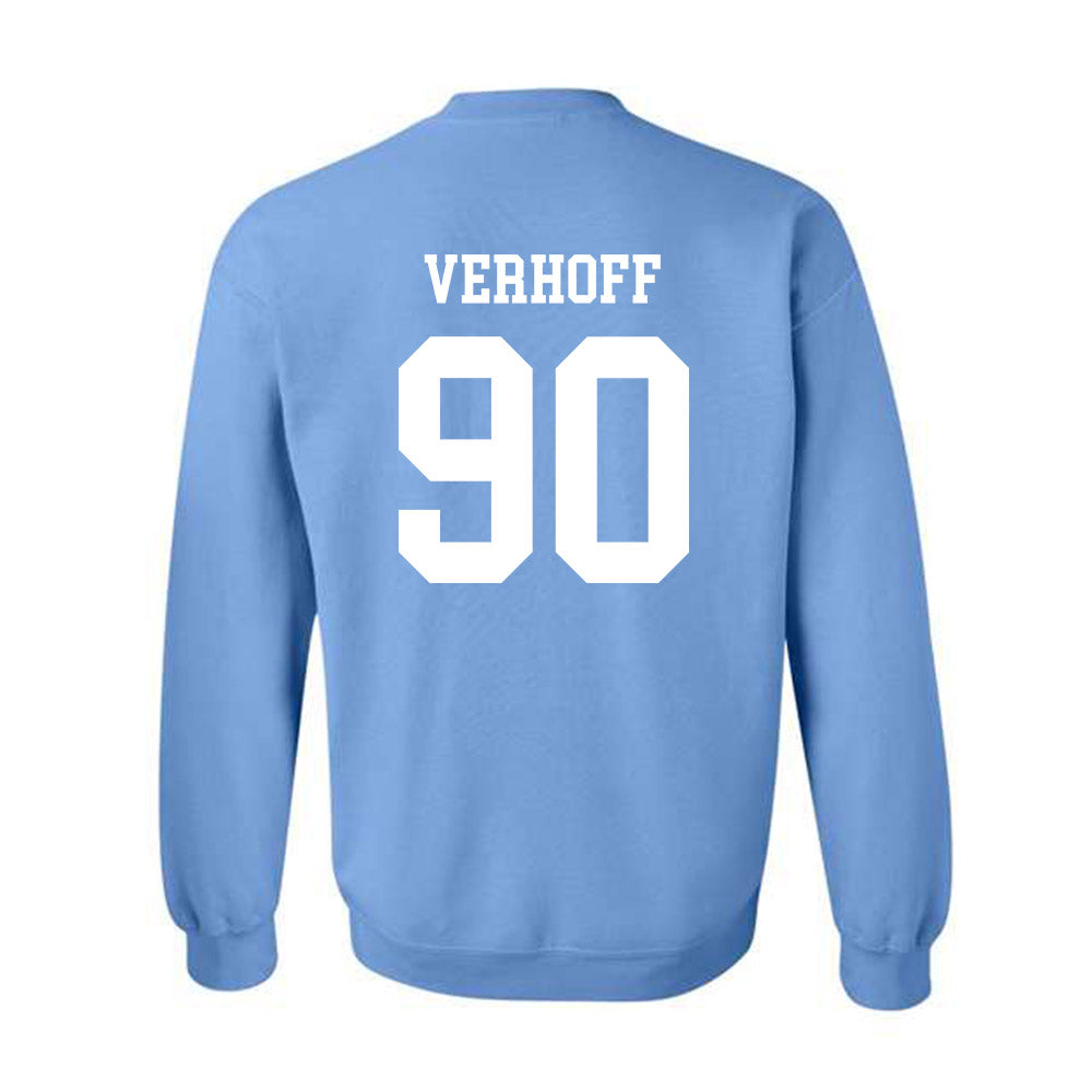 UNC - NCAA Football : Rece Verhoff - Classic Shersey Crewneck Sweatshirt-1