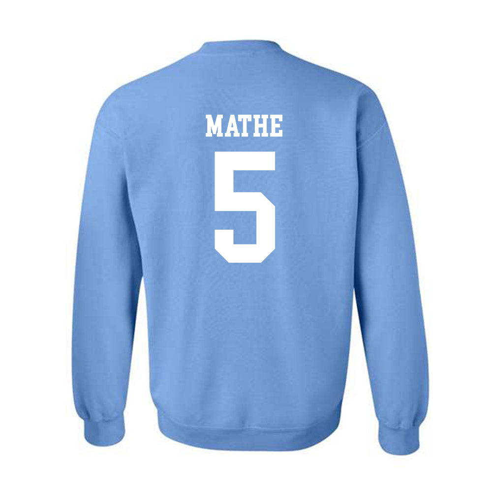 UNC - NCAA Men's Soccer : Immanuel Mathe - Classic Shersey Crewneck Sweatshirt-1