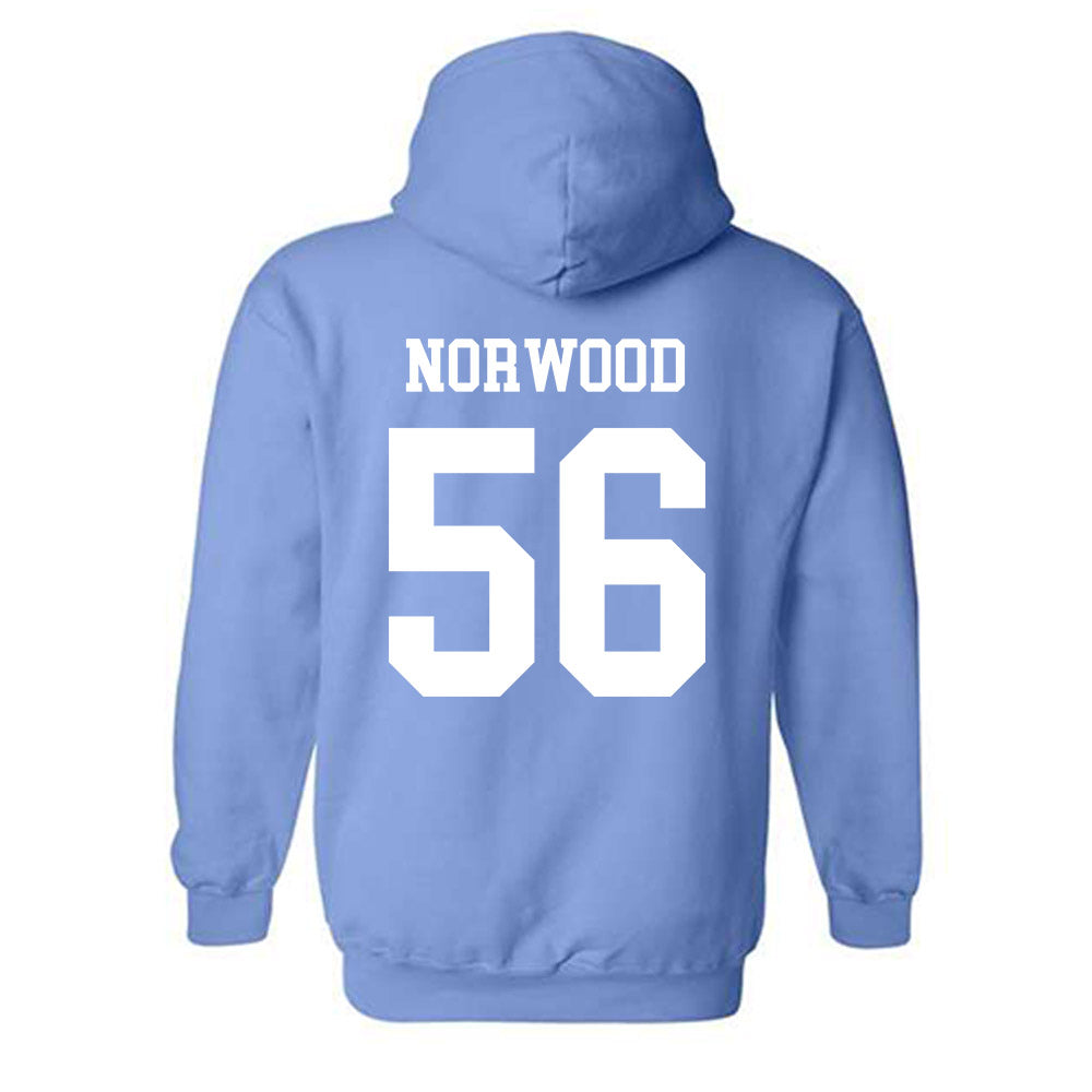 UNC - NCAA Football : Jani Norwood - Classic Shersey Hooded Sweatshirt