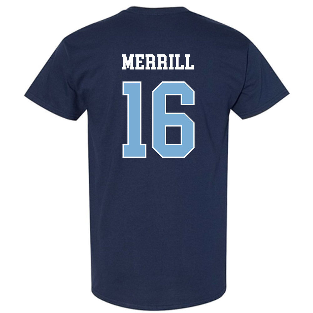 UNC - NCAA Men's Lacrosse : Gary Merrill - Classic Shersey T-Shirt-1