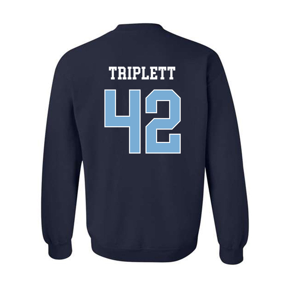 UNC - NCAA Football : Spencer Triplett - Classic Shersey Crewneck Sweatshirt-1
