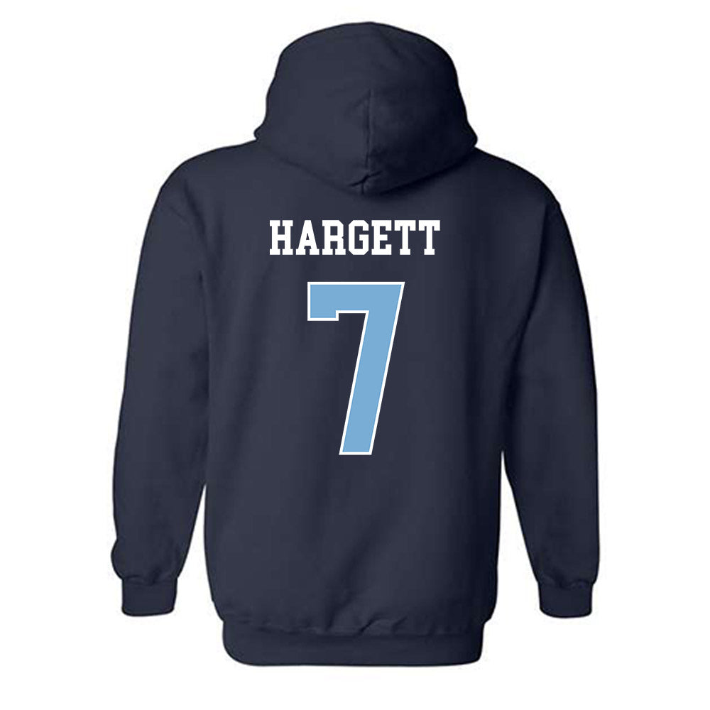 UNC - NCAA Baseball : Perry Hargett - Classic Shersey Hooded Sweatshirt-1