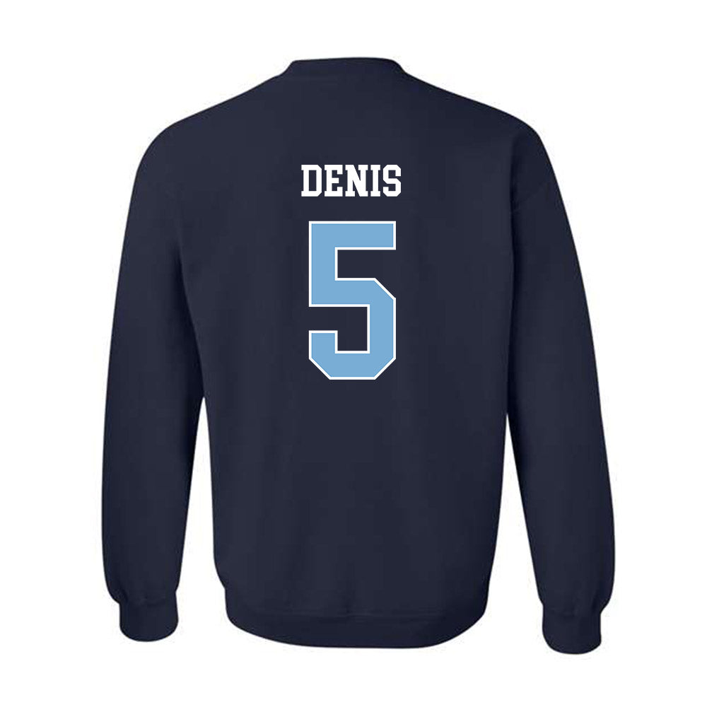 UNC - NCAA Men's Basketball : Isaiah Denis - Classic Shersey Crewneck Sweatshirt-1