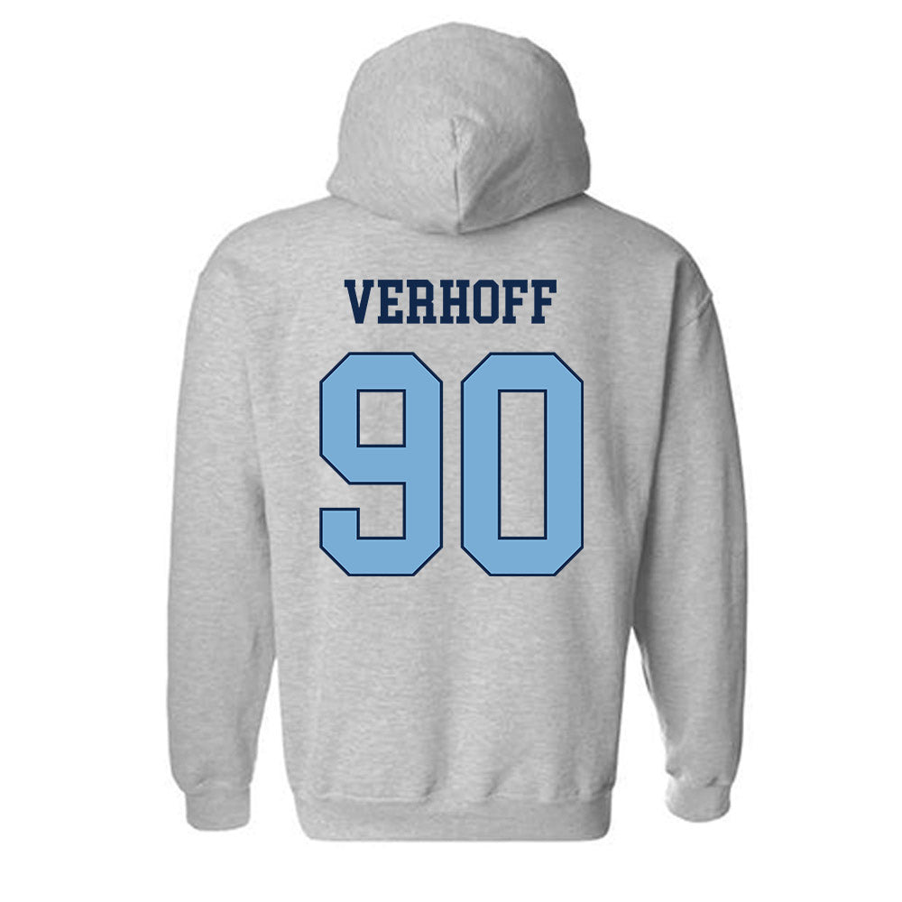 UNC - NCAA Football : Rece Verhoff - Classic Shersey Hooded Sweatshirt-1