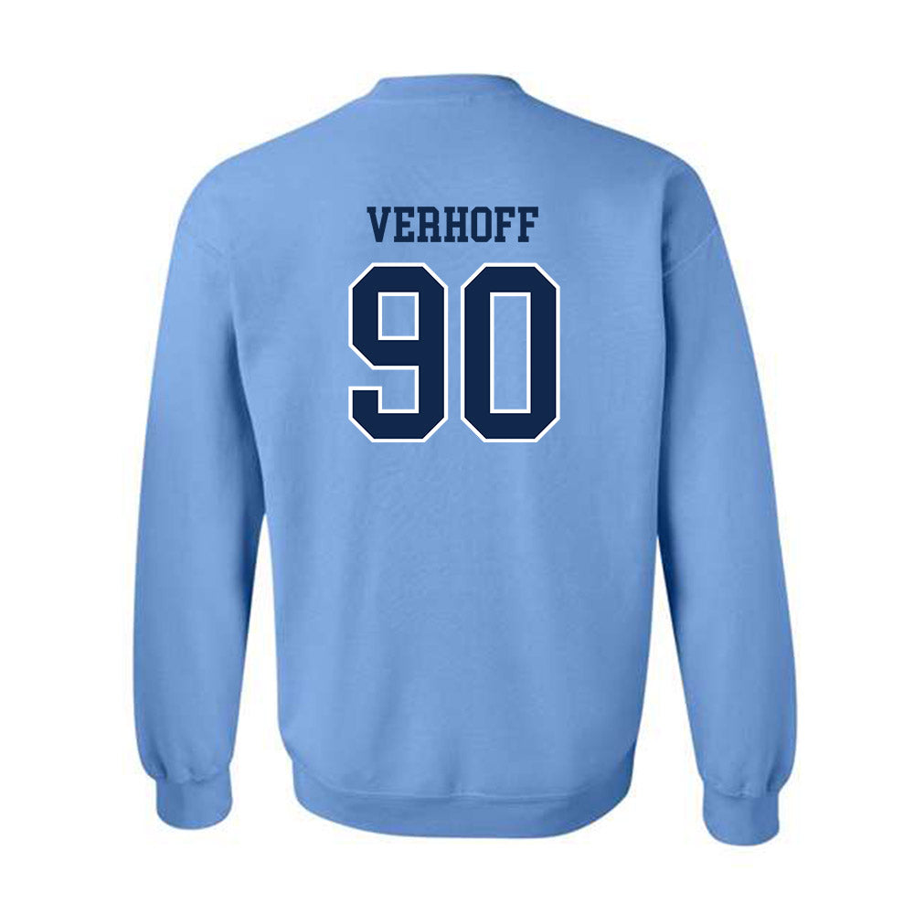 UNC - NCAA Football : Rece Verhoff - Classic Shersey Crewneck Sweatshirt-1
