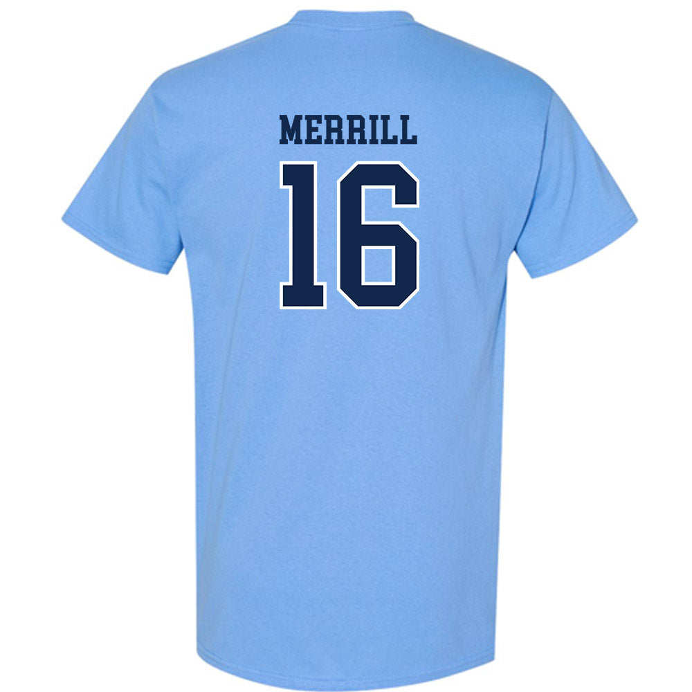 UNC - NCAA Men's Lacrosse : Gary Merrill - Classic Shersey T-Shirt-1