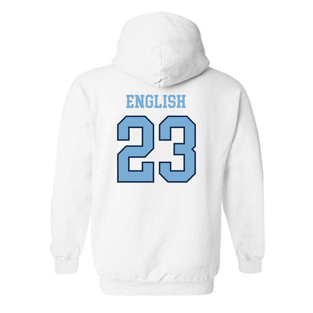 UNC - NCAA Men's Lacrosse : Ty English - Classic Shersey Hooded Sweatshirt