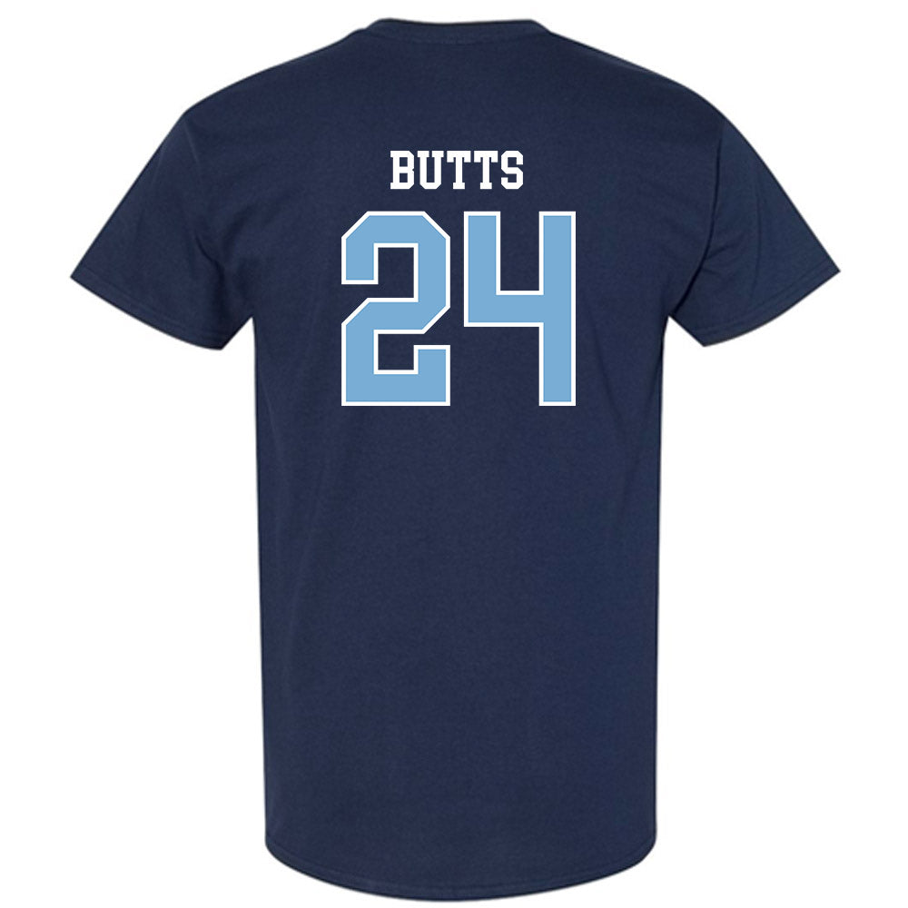 UNC - NCAA Football : Javion Butts - Sports Shersey T-Shirt-1