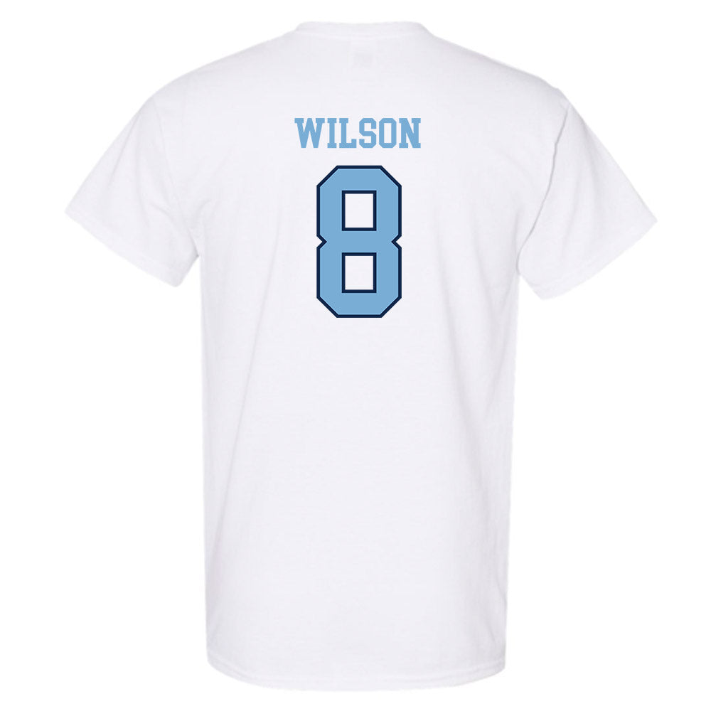 UNC - NCAA Men's Basketball : Caleb Wilson - Sports Shersey T-Shirt-1