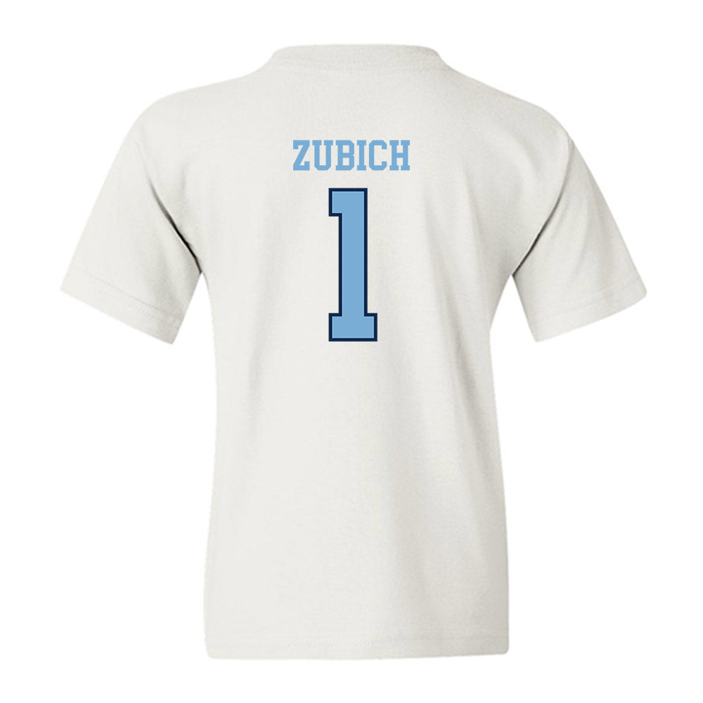 UNC - NCAA Women's Basketball : Jordan Zubich - Sports Shersey Youth T-Shirt-1