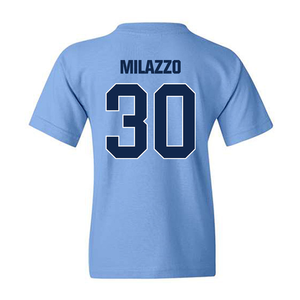 UNC - NCAA Men's Soccer : Cristian Milazzo - Sports Shersey Youth T-Shirt-1