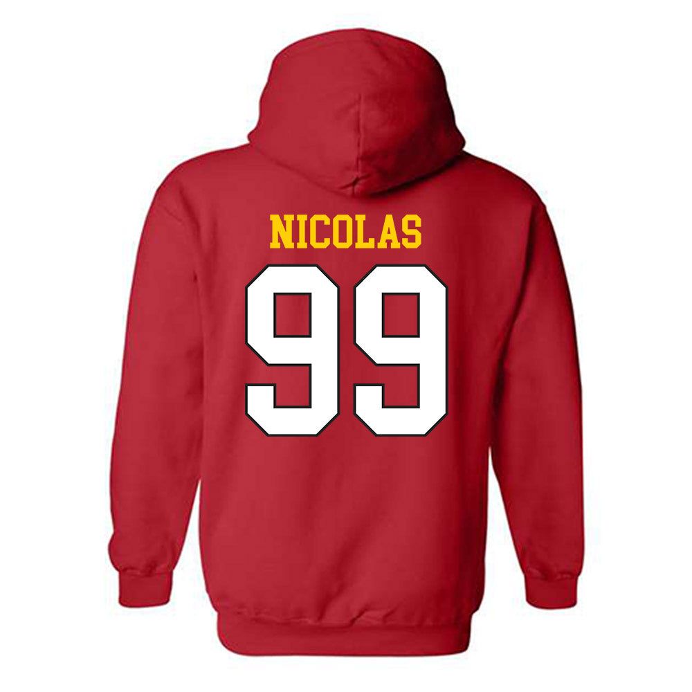 Maryland - NCAA Football : Dimitry Nicolas - Hooded Sweatshirt