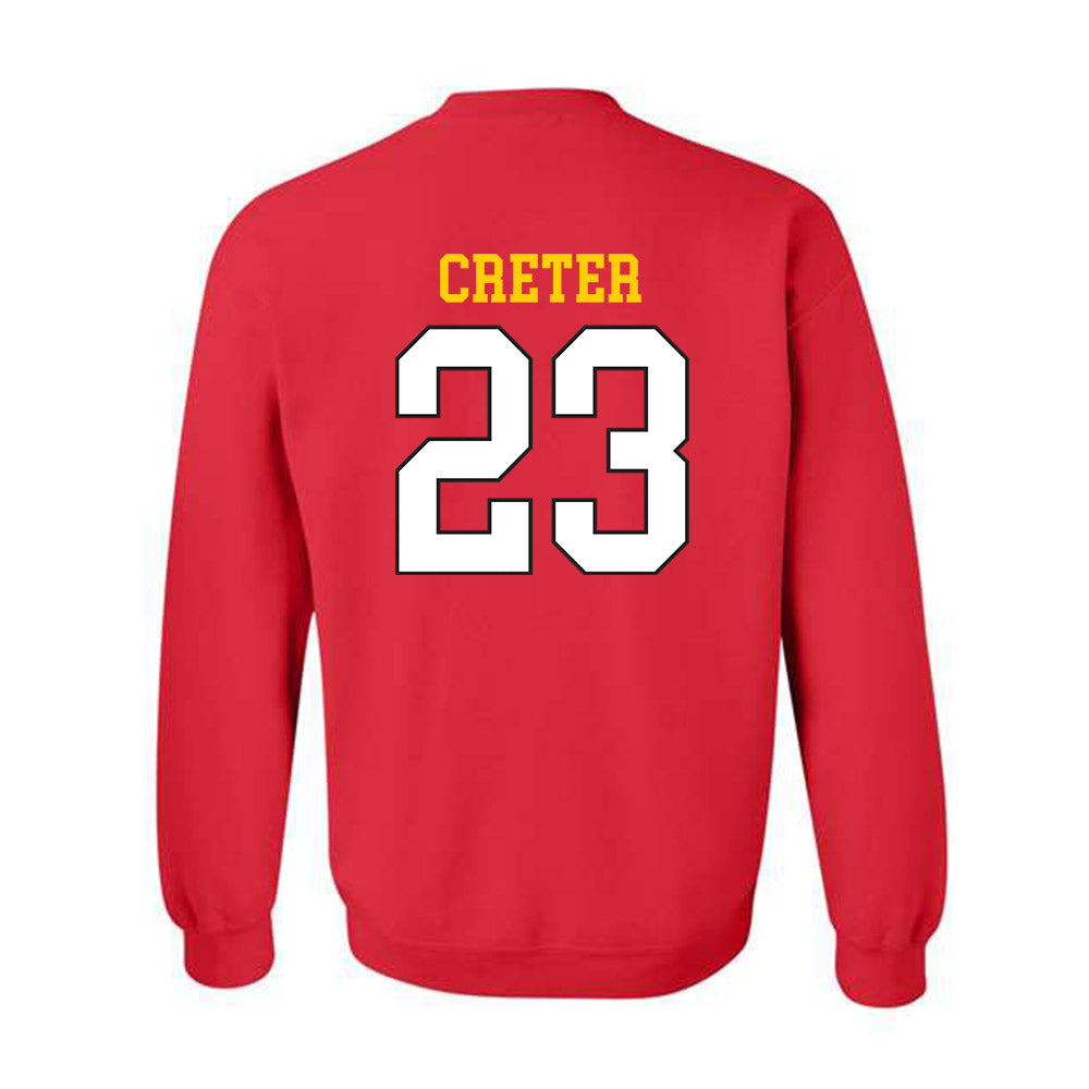 Maryland - NCAA Men's Lacrosse : Sean Creter - Classic Shersey Crewneck Sweatshirt-1