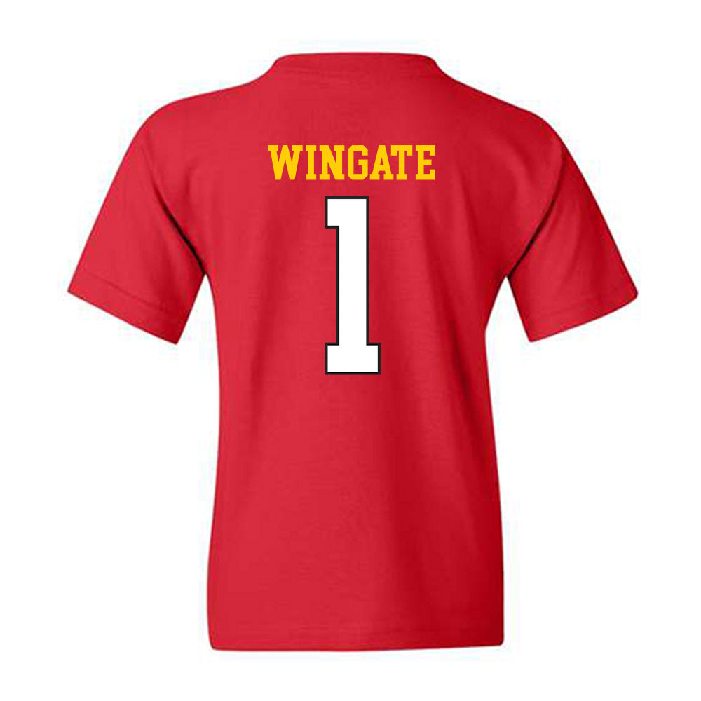 Maryland - NCAA Football : Daniel Wingate - Classic Shersey Youth T-Shirt-1
