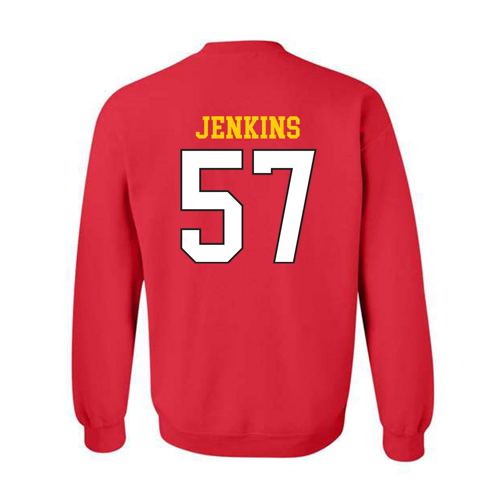 Maryland - NCAA Football : Bryce Jenkins - Classic Shersey Crewneck Sweatshirt-1