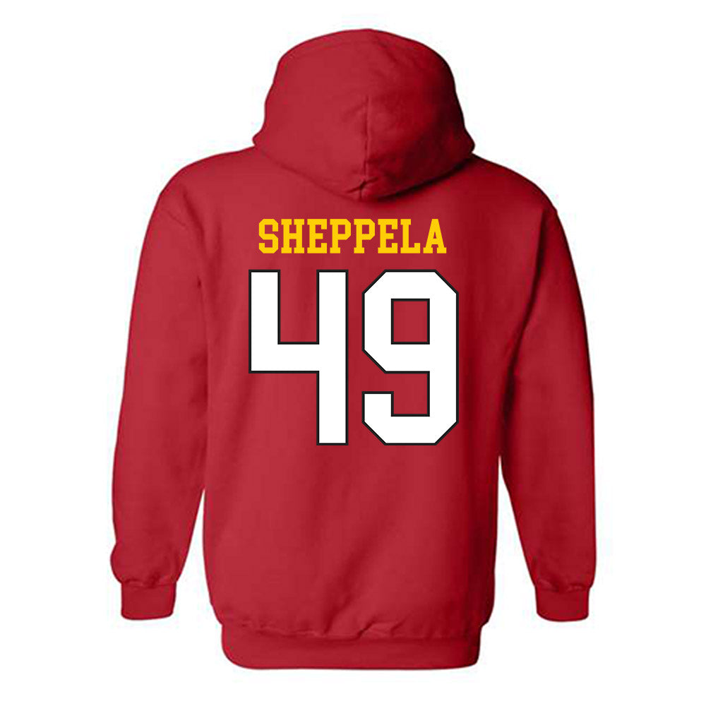 Maryland - NCAA Men's Soccer : Aidan Sheppela - Classic Shersey Hooded Sweatshirt
