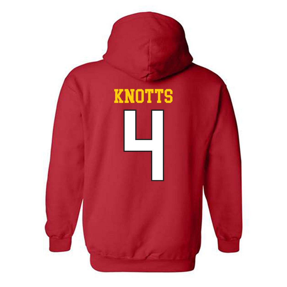 Maryland - NCAA Football : Shaleak Knotts - Classic Shersey Hooded Sweatshirt