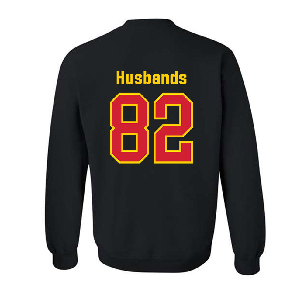 Maryland - NCAA Football : Leron Husbands - Crewneck Sweatshirt