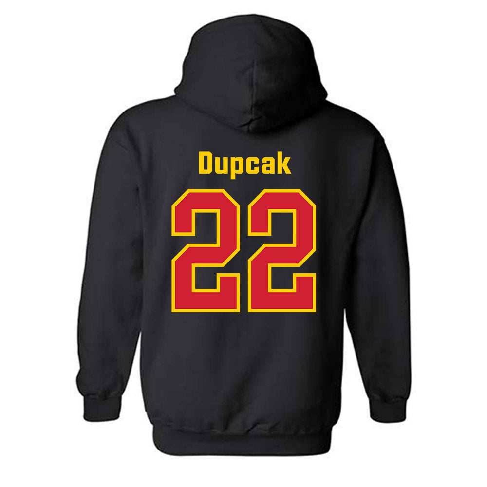 Maryland - NCAA Women's Lacrosse : Lexi Dupcak - Classic Shersey Hooded Sweatshirt-1